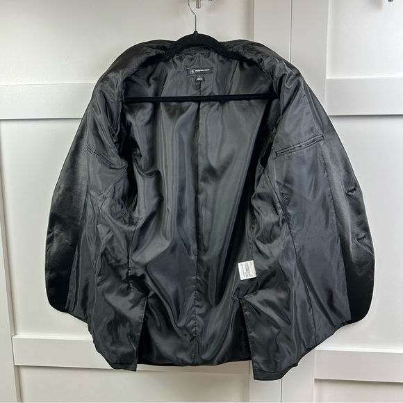 INC International Concepts Men’s Slim Fit Black Velvet Blazer Formal Size Small - Picture 9 of 17